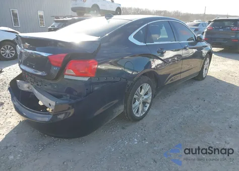 2015 Chevrolet Impala 1Lt из США, поврежденный, VIN 2G1115SL5F9244224